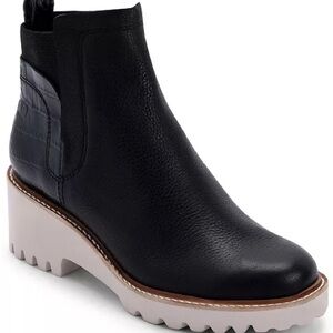 Dolce Vita Huey Lug-Sole Chelsea Booties